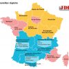 Carte. L'alsace-Champagne-Ardenne-Lorraine Se Rebaptise dedans Nouvelles Régions En France