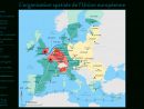 Carte : L'organisation Spatiale De L'union Européenne dedans Carte Pays Union Européenne