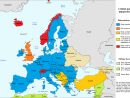 Carte : L'union Européenne - Librecours.eu à Carte Des Pays De L Union Européenne