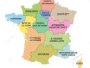 Carte Métropolitaine De Frances Avec De Nouvelles Régions avec Carte Des Nouvelles Régions