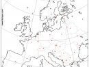 Carte Muette Des Pays Et Capitales D'europe (Ue) Avec à Carte D Europe Avec Pays Et Capitales