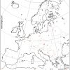 Carte Muette Des Pays Et Capitales D'europe (Ue) Avec à Les Capitales De L Union Européenne