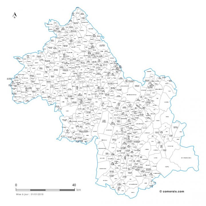 Carte Personnalisable Des Villes Et Communes De L'isère intérieur Petite Carte De France A Imprimer