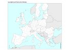 Carte Physique De L'europe Grand Muet intérieur Carte Europe Vierge
