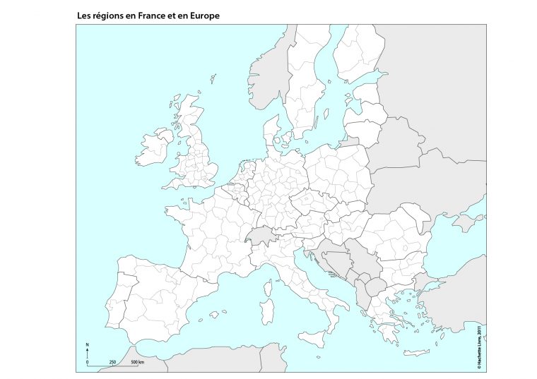 Carte Physique De L'europe Grand Muet intérieur Carte Europe Vierge