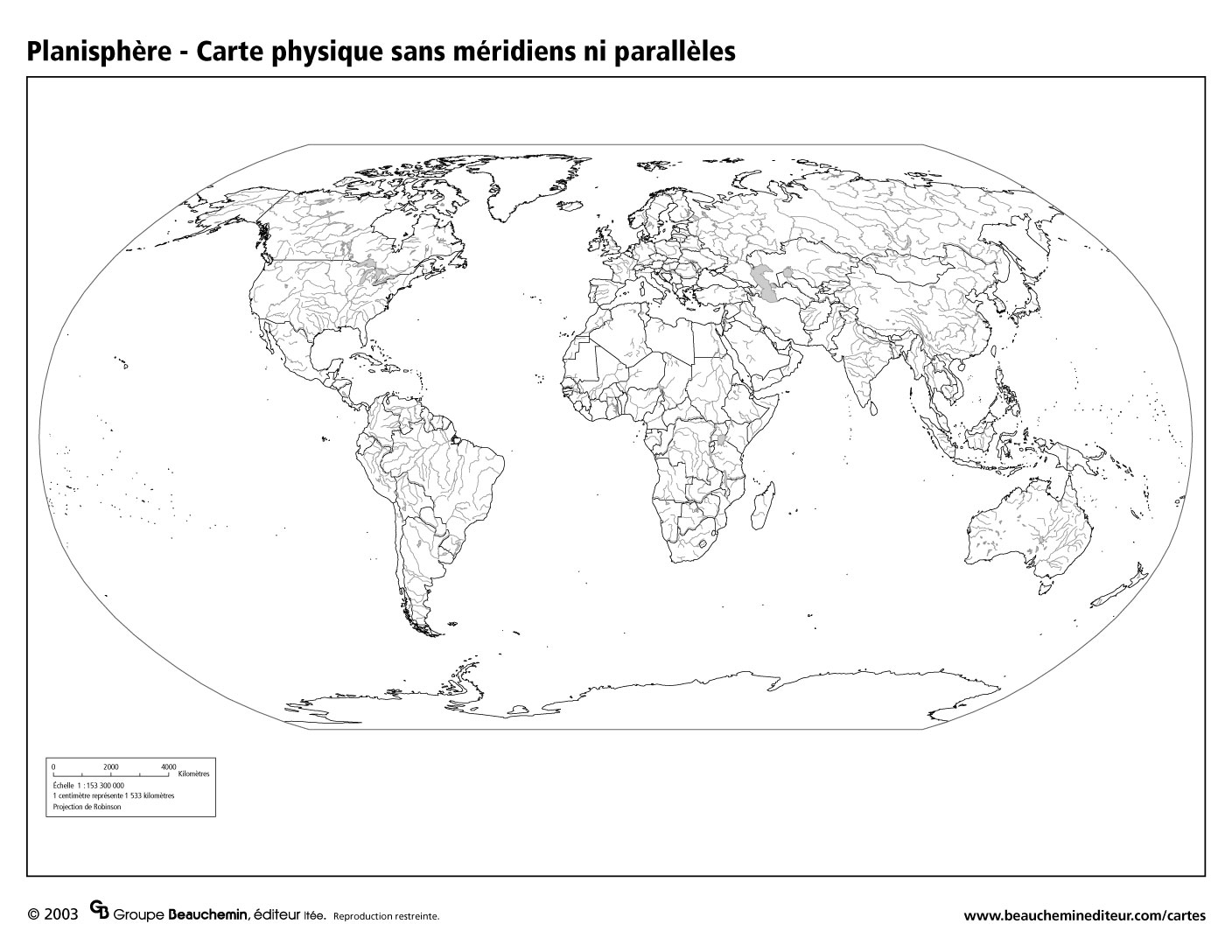 Carte Physique Du Monde, Carte Du Monde destiné Carte D Europe À Imprimer