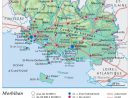 Carte, Plan Et Itinéraire Département Morbihan 56 destiné Carte Region Departement
