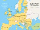 Carte Politique 2015 De Pays De L'union Européenne encequiconcerne Carte Union Europeene