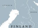 Carte Politique De La Finlande Avec La Capitale Helsinki, Les Frontières  Nationales Et Les Pays Voisins. République Et Etat D'europe Du Nord. avec Carte Europe Capitale