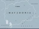Carte Politique De La Macédoine Avec Capitale Skopje Et Les avec Carte Europe Capitale