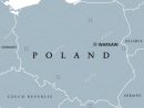 Carte Politique De La Pologne À Varsovie Et Les Pays Voisins pour Carte Europe Capitale