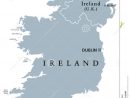 Carte Politique De La République D'irlande Et De L'irlande destiné Carte Europe Avec Capitales