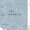 Carte Politique De La Serbie Avec La Capitale Belgrade pour Carte Europe Avec Capitale