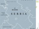 Carte Politique De La Serbie Avec La Capitale Belgrade tout Carte Europe Capitale