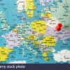 Carte Politique De L'europe, Ville De Kiev (Capitale De L pour Carte D Europe Capitale