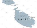 Carte Politique De Malte Avec Capitale De La Valette tout Carte Europe Capitale