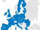 Carte Politique De Pays De L'union Européenne Illustration à Carte Des Pays Membres De L Ue