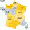 Carte Régions De France 2016 À Compléter pour Carte Nouvelles Régions De France
