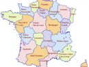 Carte Régions De France Couleur, Carte Des Régions De France dedans Carte Vierge Des Régions De France