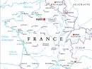Carte Routes Fluviales destiné Carte Fleuve France