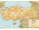 Carte Turquie, Carte De Turquie concernant Carte Géographique Europe