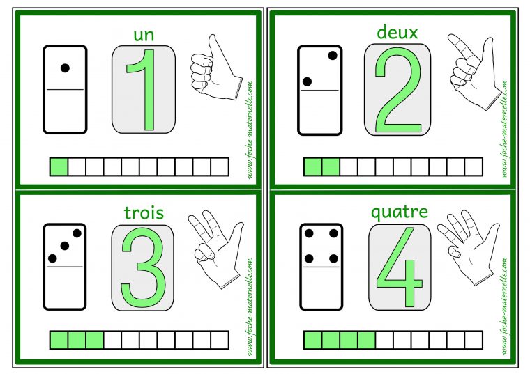 Cartes À Compter En Maternelle destiné Apprendre A Compter Maternelle