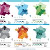 Cartes Comparatives Des Nouvelles Régions En France encequiconcerne Carte Des 13 Nouvelles Régions De France
