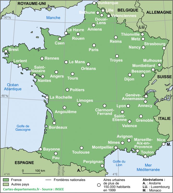 Cartes De France : Cartes Des Régions, Départements Et avec Carte De France Region A Completer