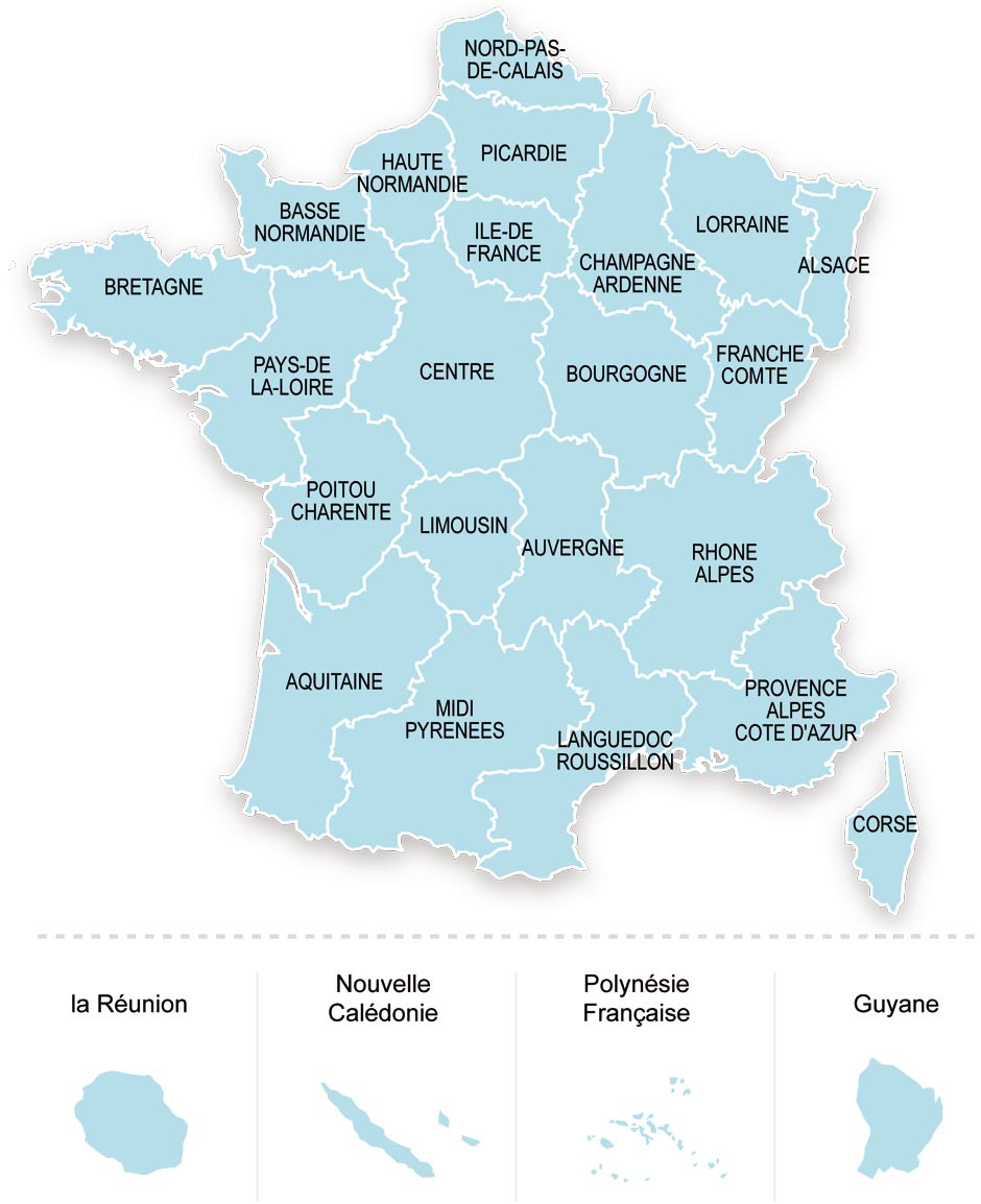 Cartes De France : Cartes Des Régions, Départements Et avec Carte Departement Numero 