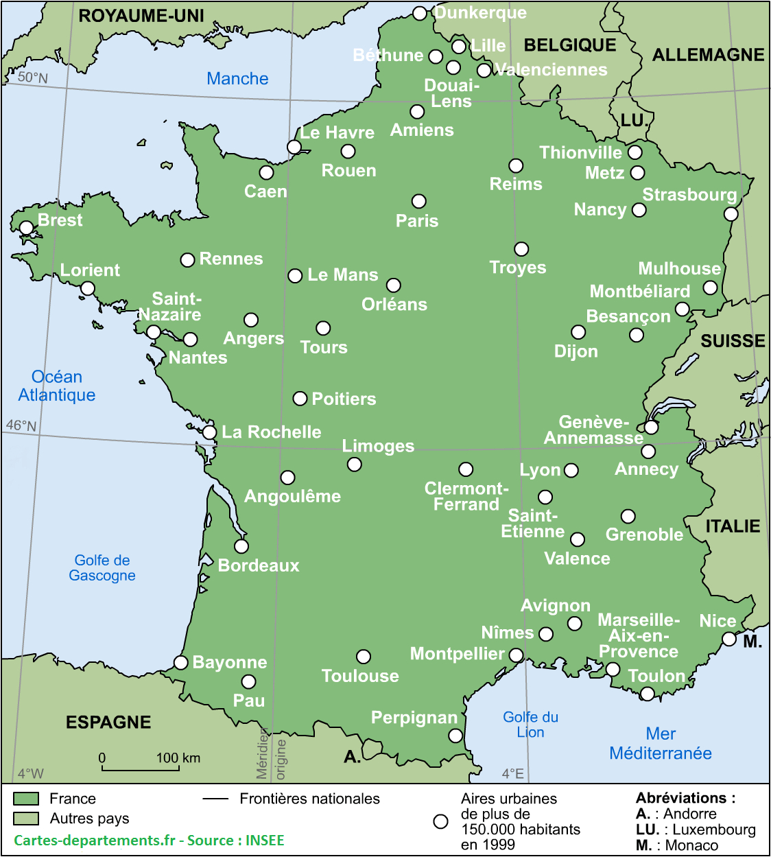 Cartes De France : Cartes Des Régions, Départements Et pour Carte De France Avec Region 