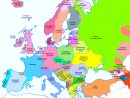 Cartes De L'europe Et Rmations Sur Le Continent Européen avec Capitale Europe Carte
