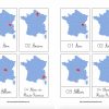 Cartes De Nomenclature - Départements Français (101 Cartes + Pochette De  Rangement) tout Carte Departements Francais
