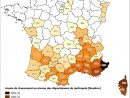 Cartes De Présence Du Moustique Tigre (Aedes Albopictus) En intérieur Carte De France Pour Enfant