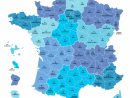 Cartes Des Départements Et Régions De La France - Cartes De avec Liste Des Régions De France