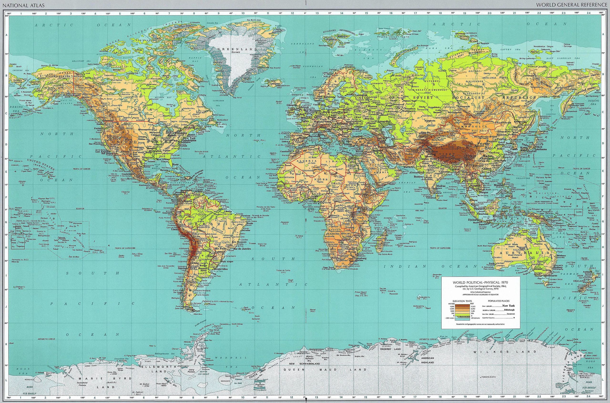 Cartes Du Monde pour Carte Du Monde Avec Capitale 