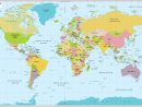 Cartes Du Monde pour Carte Du Monde Avec Capitale