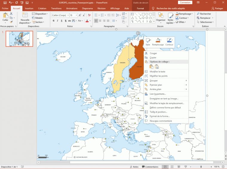 Cartes Europe à Carte De L Europe Capitales