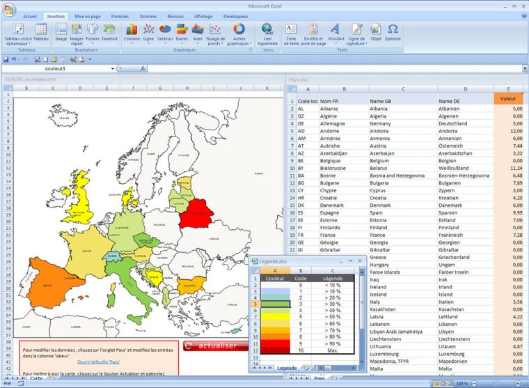 Cartes Europe serapportantà Carte Europe Sans Nom Des Pays