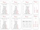Cartes « Mémoire » Conjugaison Cycle 2 Et 3 | Bout De Gomme destiné Cours Ce2 A Imprimer