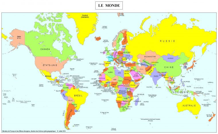 Cartes – Ministère De L'europe Et Des Affaires Étrangères à Dessin Carte De France