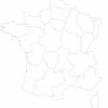 Cartes Muettes De La France À Imprimer - Chroniques à Carte Vierge De La France