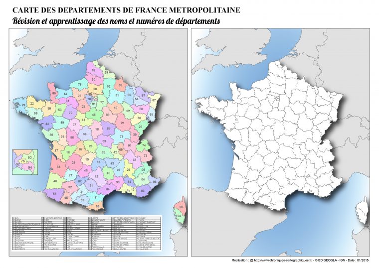 Cartes Muettes De La France À Imprimer – Chroniques à Grande Carte De France À Imprimer