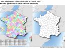 Cartes Muettes De La France À Imprimer - Chroniques pour Carte Avec Les Departement