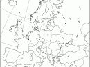 Cartes tout Carte D Europe À Imprimer