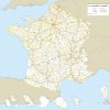 Cartes Vectorielles France destiné Carte De France Avec Region