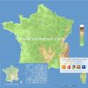 Cartes Vectorielles France encequiconcerne Carte De France Avec Region