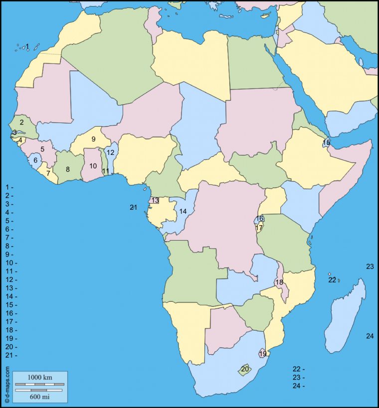 Cartes Vierges Numérotées encequiconcerne Carte Europe Vierge