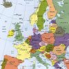 Cartograf.fr : Les Cartes Des Continents : L'europe intérieur Carte Europe Pays Capitales