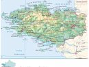 Cartograf.fr : Les Régions De France : La Bretagne destiné Carte Avec Departement