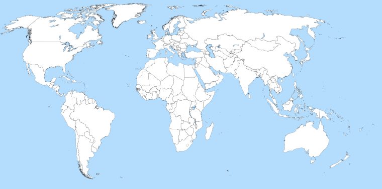 Cartograf.fr : Toutes Les Cartes Des Pays Du Monde : Page 3 destiné Carte Europe Sans Nom Des Pays